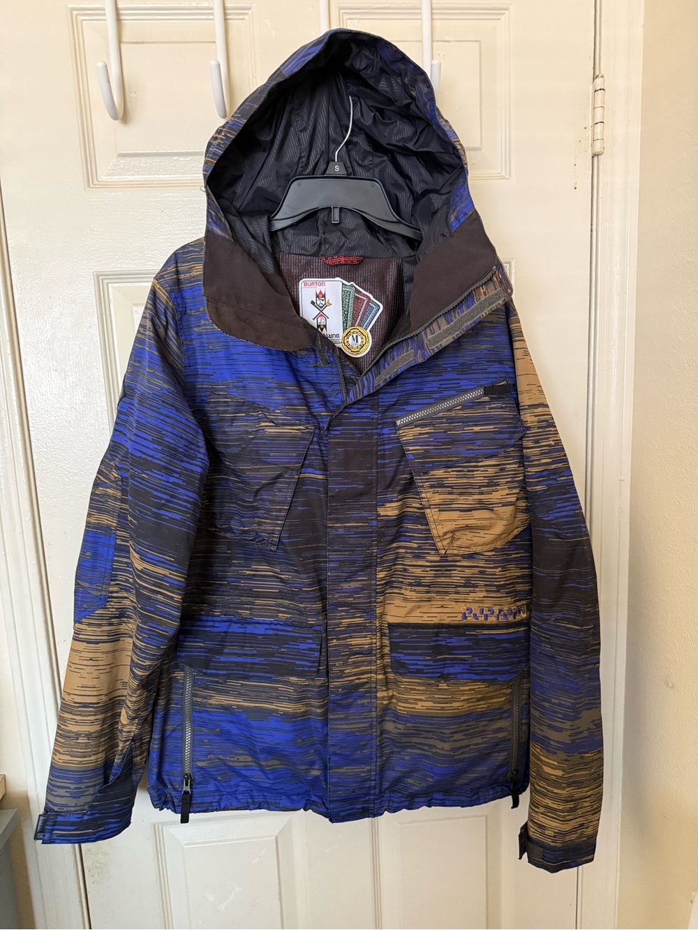 Burton Snowboarding DryRide Ski Men’s Size Medium Hooded Jacket.